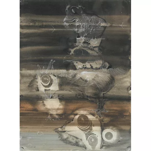 Otto Tschumi — "Nachtgefieder".