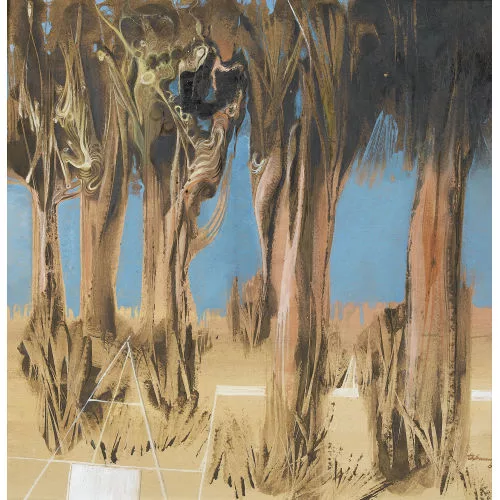 Otto Tschumi — "Korsikanische Landschaft".