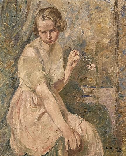 Otto Vautier (1863-1919, CH), "Manon".