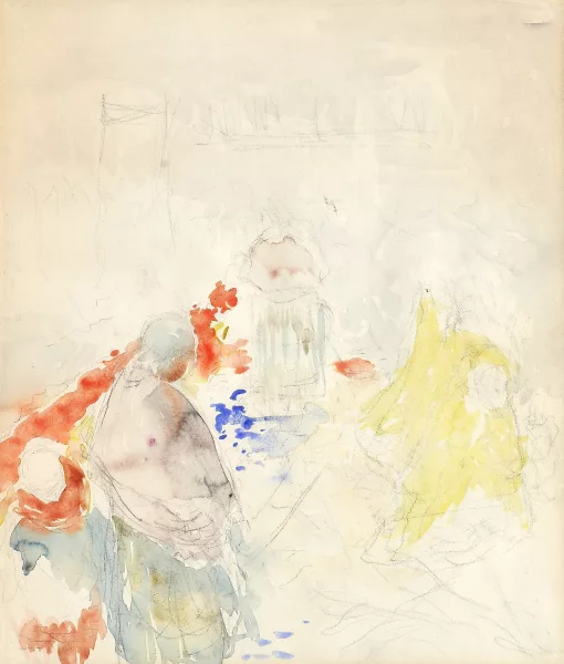 Otto Vautier — Etude pour l'Album "Les têtes réelles",
