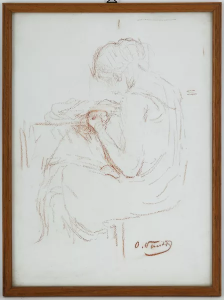 Otto Vautier — Otto Vautier (1863-1919), \\La couturière\\,