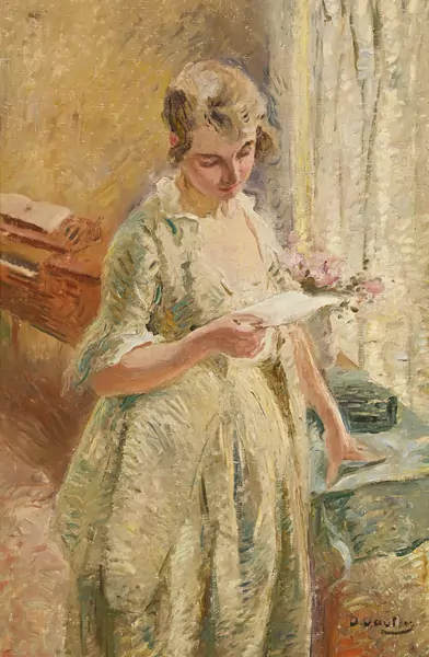 Otto Vautier — "La lettre"