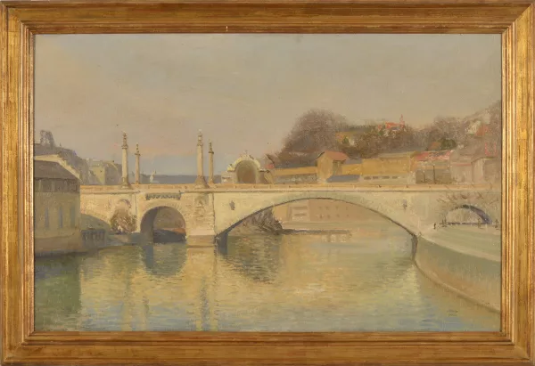 Otto Vautier — Genève, pont de la Coulouvrenière