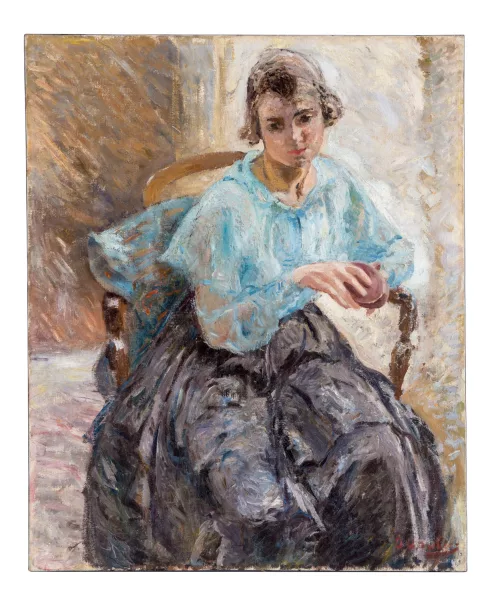Otto Vautier — Femme au fauteuil,