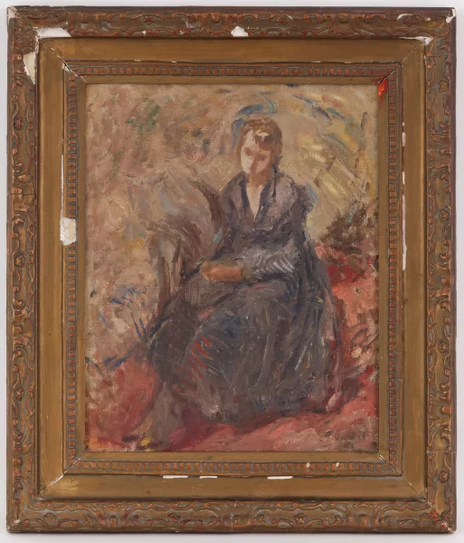 Otto Vautier — Femme assise,