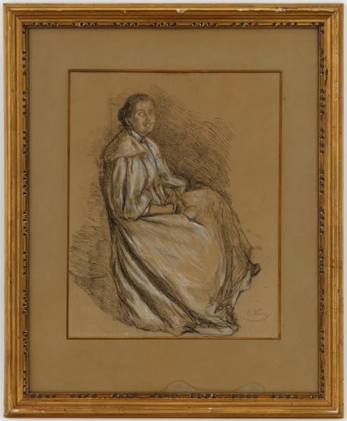 Otto Vautier — Femme assise