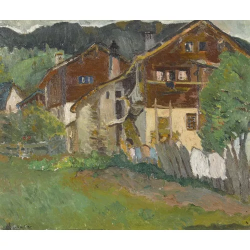 Otto Vautier — "En Valais".
