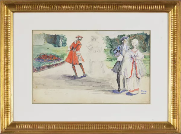Otto Vautier — Promenade galante