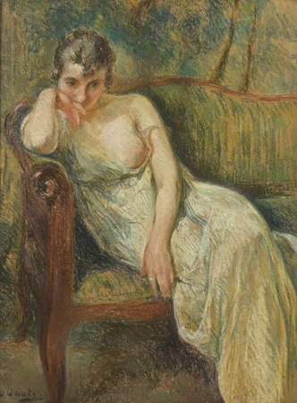 Femme pensive
