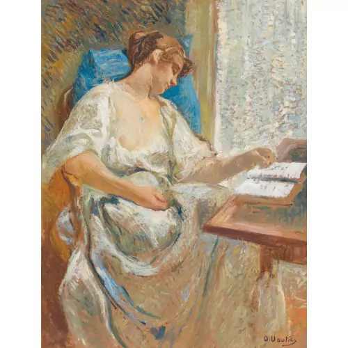 La liseuse endormie
