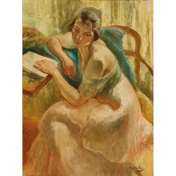 Femme à la lecture