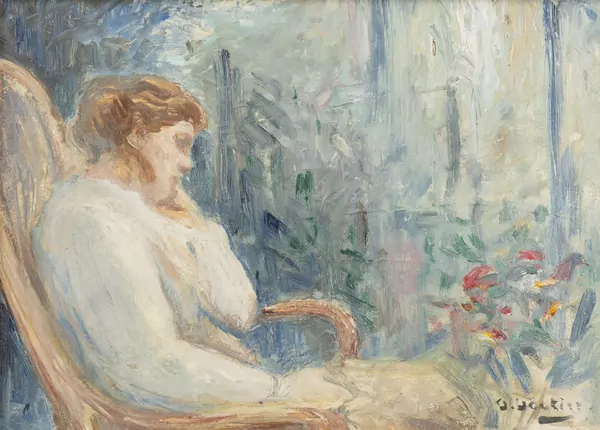 Otto VAUTIER (1863-1919), 'Mélancholie', huile — DognyAuction