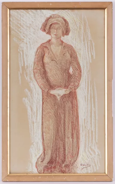 Otto Vautier — Etude de femme,