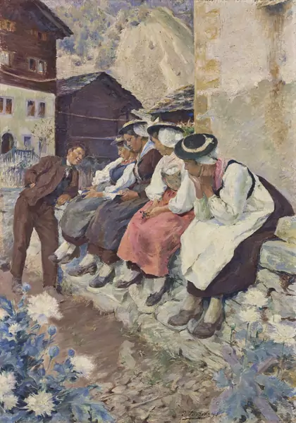 Otto Vautier — Valaisannes, 1893