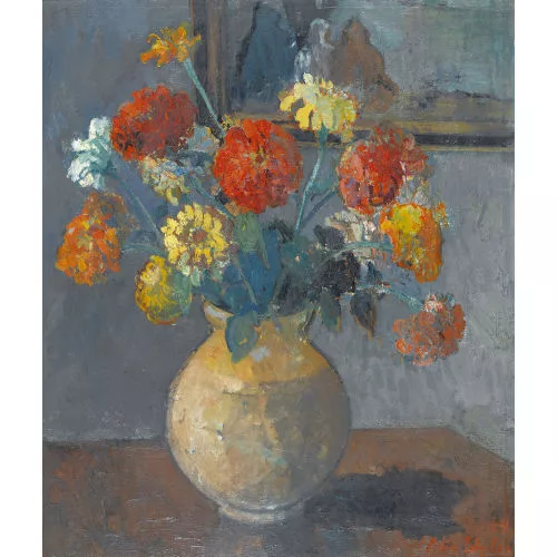Otto Wyler — "Zinnien".