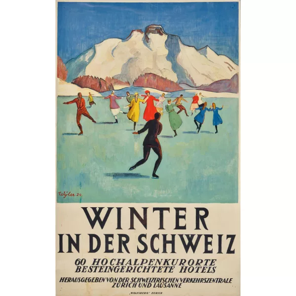 Otto Wyler — "Winter in der Schweiz".