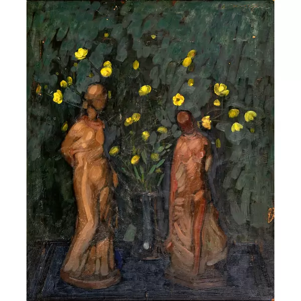 "Zwei Tanagra-Figuren"
