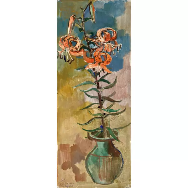 Lilie in Vase