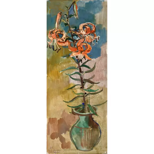 Lilie in Vase