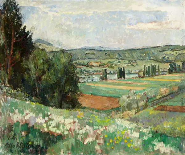 Rheinebene im Frühjahr