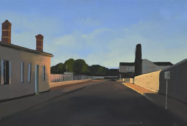 Patrick Savary (1958) — Route de village,