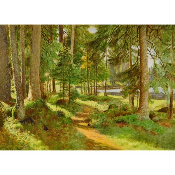 Paul-André Robert — "Près de l'Étang de la Gruyère".