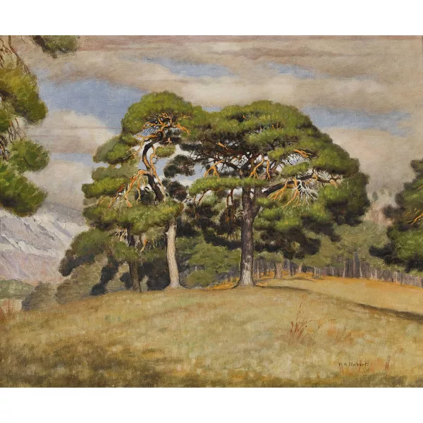 Paul-André Robert — Waldlichtung.