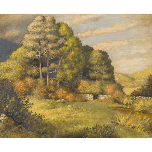 Paul-André Robert — "Coucher de soleil".