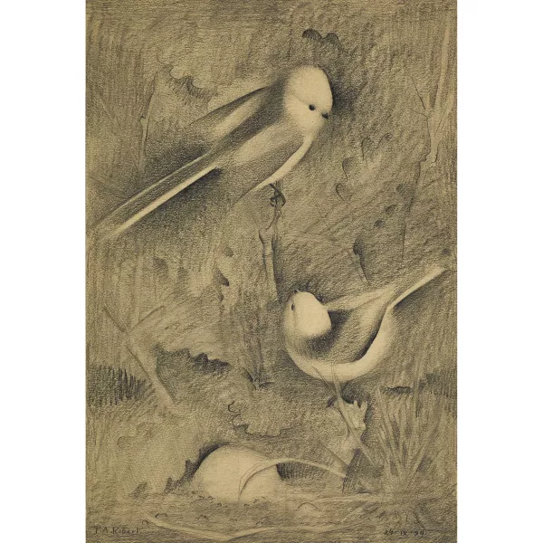 Paul-André Robert — "La Mésange à longue queue".