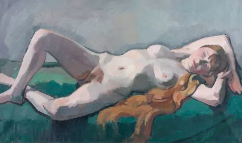 Weiblicher Akt, 1914