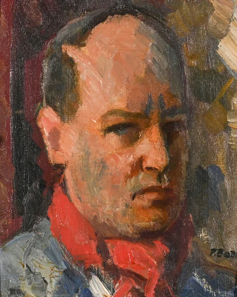 Paul Basilius Barth — Selbstportrait