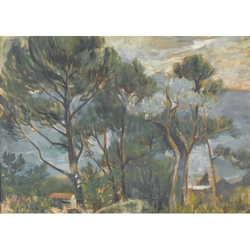 Paul Basilius Barth — Südliche Uferpartie.