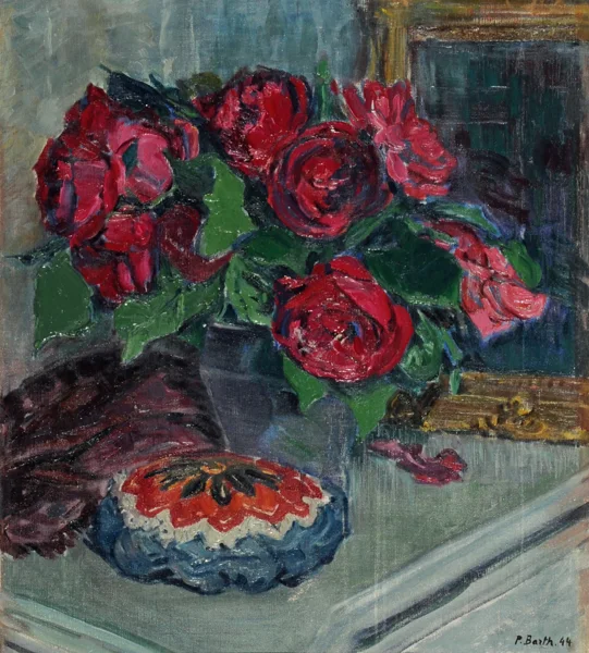 Paul Basilius Barth — Blumenstillleben, 1944