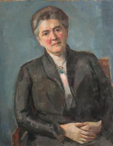 Portrait von Lisa Wenger, 1917
