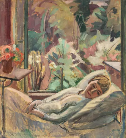 Der Genesende, 1918