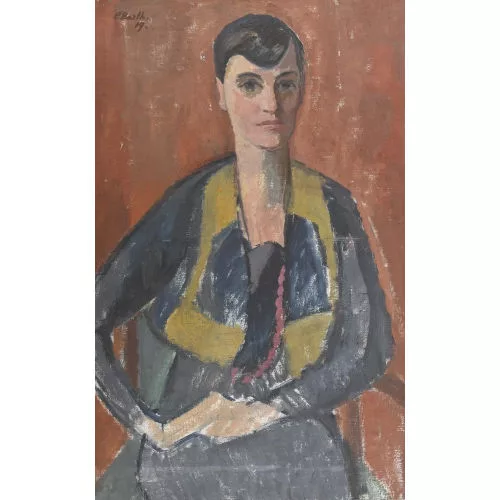 Paul Basilius Barth — Porträt der Dora von der Mühll.