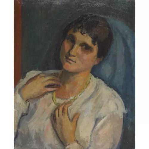 Bildnis einer Frau mit Halskette