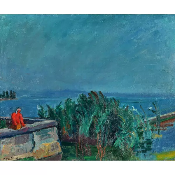 "Bodenseelandschaft (Gewitterstimmung)"