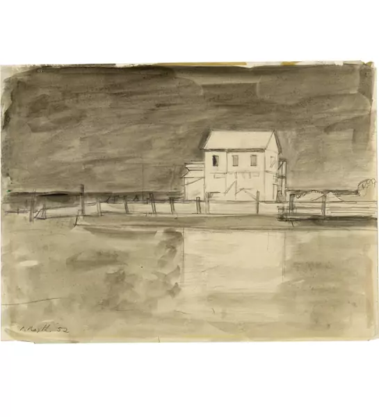 Paul Basilius Barth — Haus am Ufer — Galerie Kornfeld
