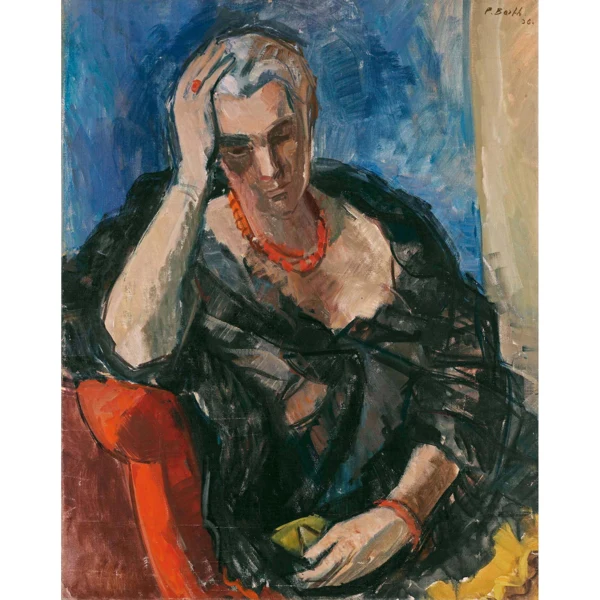 Paul Basilius Barth — DAMENBILDNIS, 1936 PORTAIT OF A LADY, 1936
