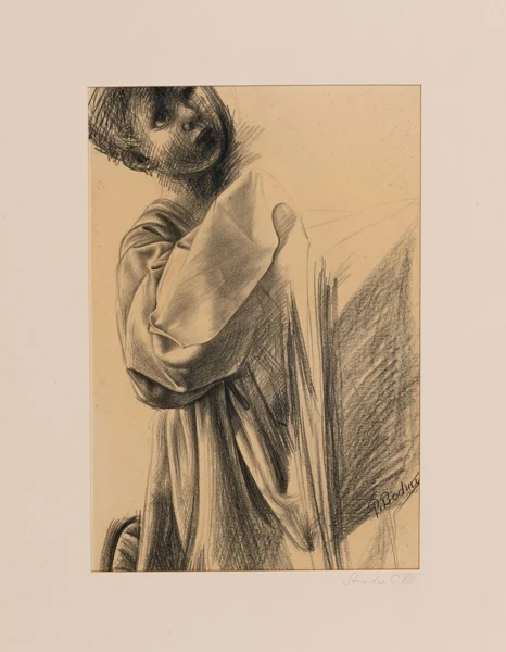 Paul Bodmer — "Studie CVII" für die Fresken im Fraumünsterkreuzgang, 1921-1941