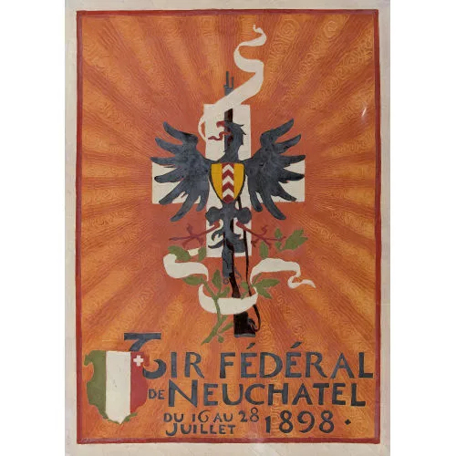 Paul Bouvier — "Tir Fédéral de Neuchâtel 1898".