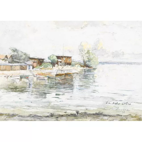 Paul Bouvier — "Port de la Maladière".