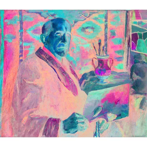 Paul Burckhardt — "Selbstporträt".