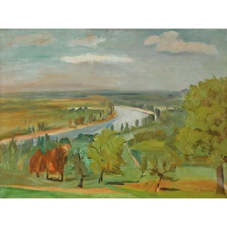 "Blick auf den Rhein"