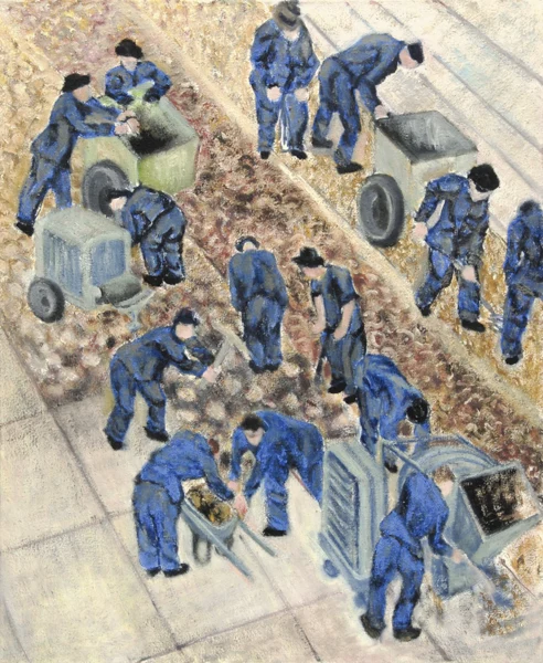 Paul Camenisch — Strassenbaustelle I