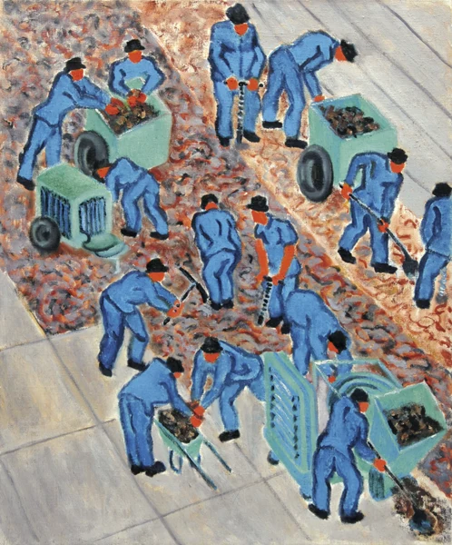Paul Camenisch — Strassenbaustelle II