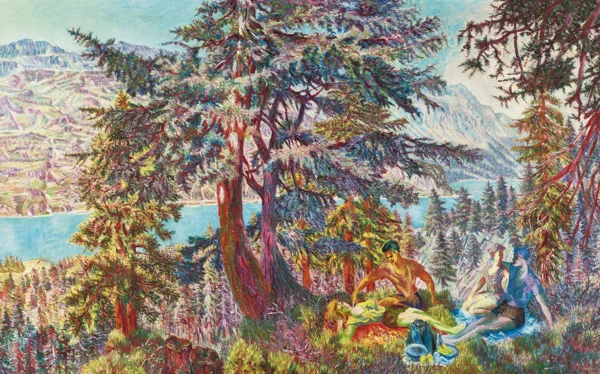 Paul Camenisch — Sommer im Engadin, 1960