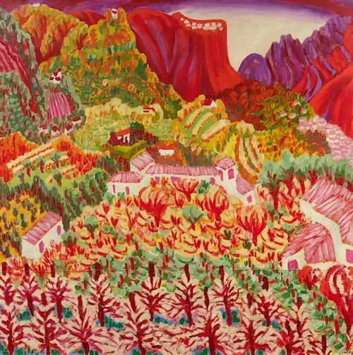 PAUL CAMENISCH — Herbstlandschaft Mendrisiotto. 1925. — Koller Auktionen