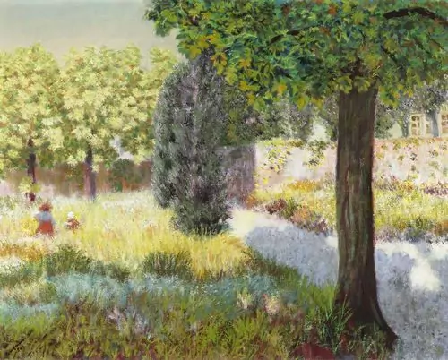 PAUL CAMENISCH — Garten im Sommer. 1950. — Koller Auktionen